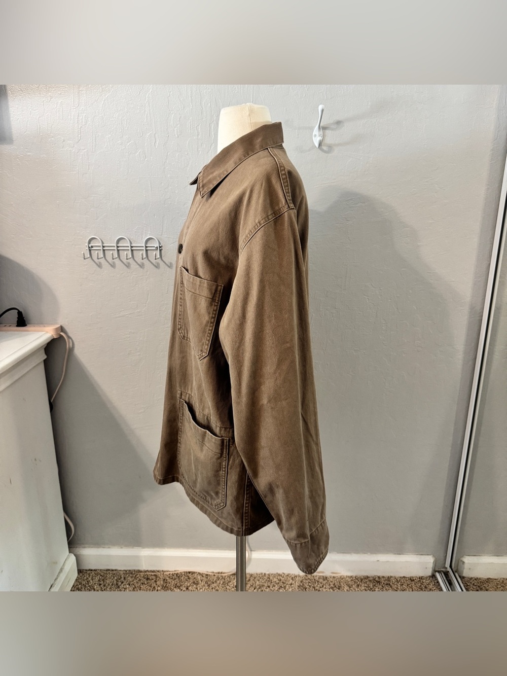 Uniqlo Brown Painters Jacket - Picture 5 of 10